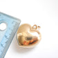 Vintage 9ct Gold Puffy Heart Pendant