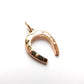 Vintage 9ct Gold Lucky Horse Shoe Charm (0.6grams)