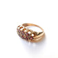 Antique 9ct Gold Garnet Ring US Size 4 1/4 UK J