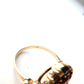 Vintage 9ct Gold Garnet Cluster Ring US Size 8 UK R