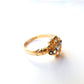 Antique 18ct Gold Sapphire & Diamond Ring US Size 6.5/ UK O