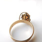 Antique 9ct Gold Opal Ring US Size 7 UK P
