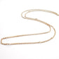 Vintage Italian 9ct Gold Link Chain Necklace 26" 7grams
