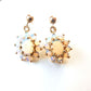 Vintage 9ct Gold Opal Drop Earrings