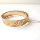 Vintage 9ct Rolled Gold Bracelet Bangle