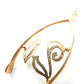 Vintage 9ct Gold 21st Birthday Wishbone Pendant (2.8grams)