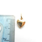Vintage 18ct Gold Puffy Heart Charm (1.02grams)