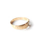 Vintage 9ct Gold Diamond Buckle Ring US Size 10 UK V