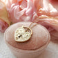 Antique Chased 9ct Gold Heart Padlock Catch Charm Clasp (4grams)