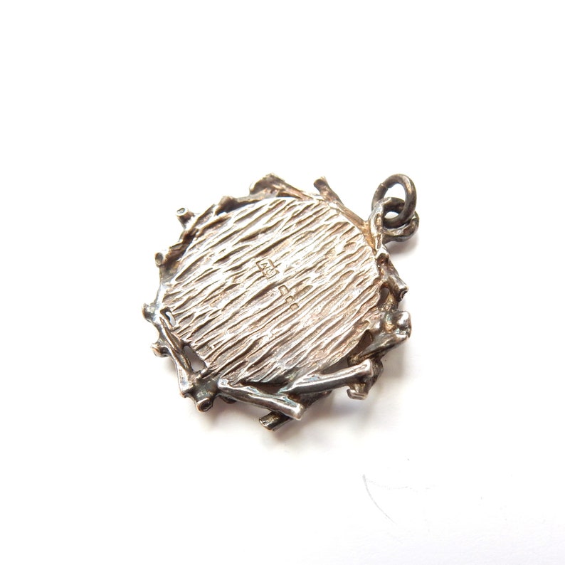 Vintage Sterling Silver Zodiac Leo Charm