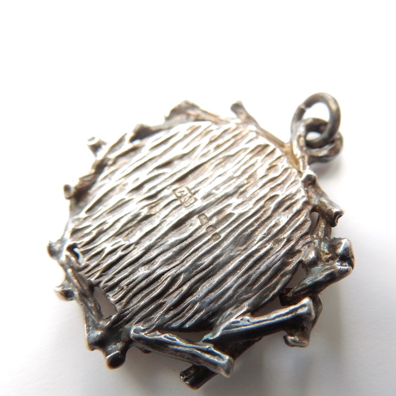 Vintage Sterling Silver Zodiac Leo Charm