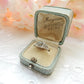 Art Deco 9ct Gold & Silver Paste Ring