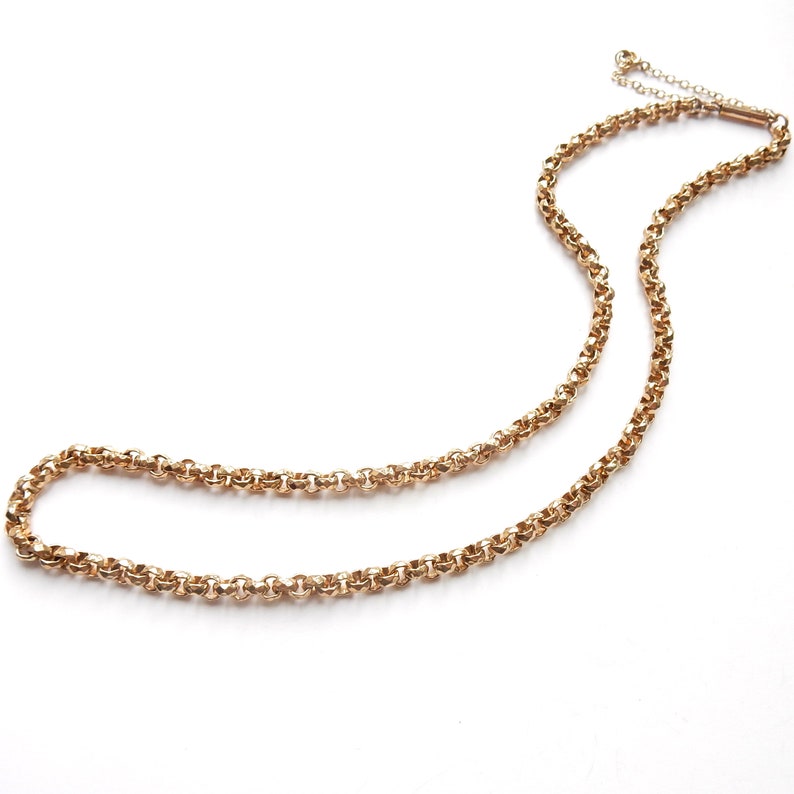 Vintage Rolled Gold Belcher Chain 16inches