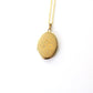 Vintage Rolled Gold Locket with Solid Silver Chain Andreas Daub